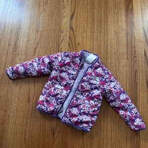 North Face Floral Puffer Jacket